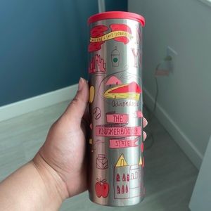 Starbuck thermal tumbler pressure suction top